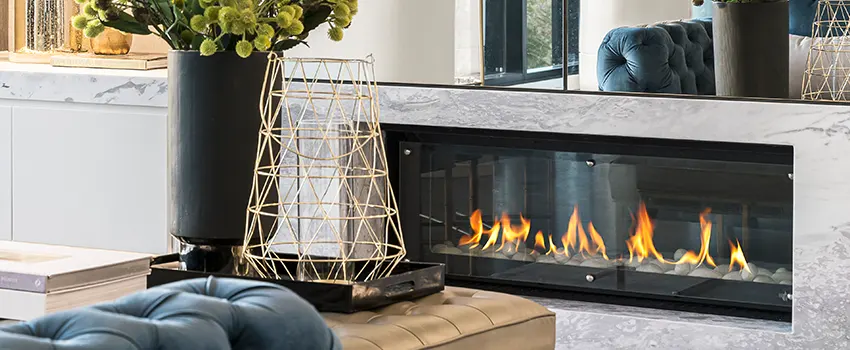 Custom Fireplace Crystals in Sammamish, Washington