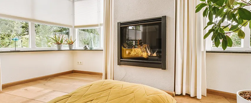 Residential Fireplace Ceramic Glass Installation in Sammamish, WA