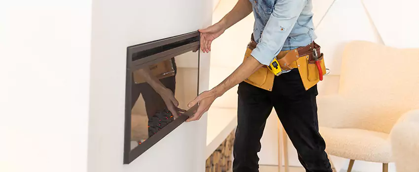 Metal Fireplace Installation in Sammamish, Washington