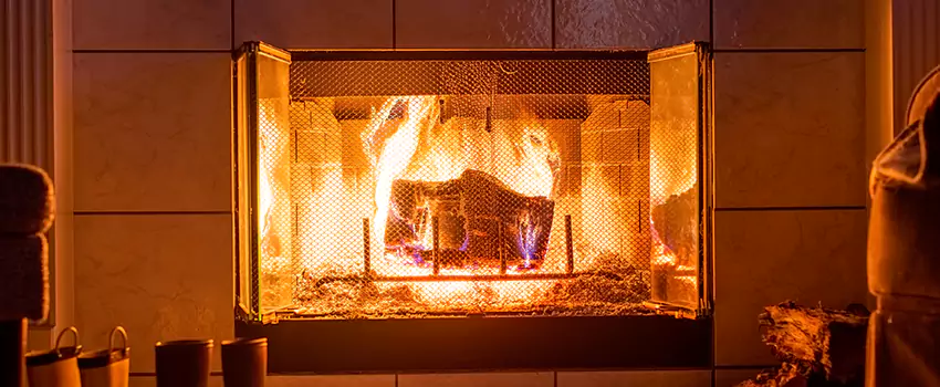 Mendota Hearth Landscape Fireplace Installation in Sammamish, Washington