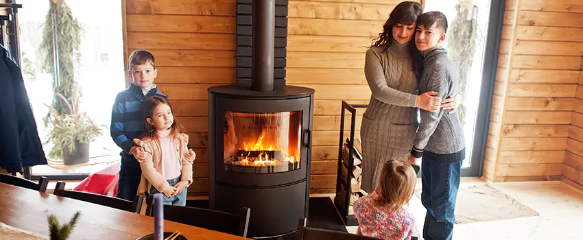 Morso Cast Iron Fireplace Insert Installation in Sammamish, Washington