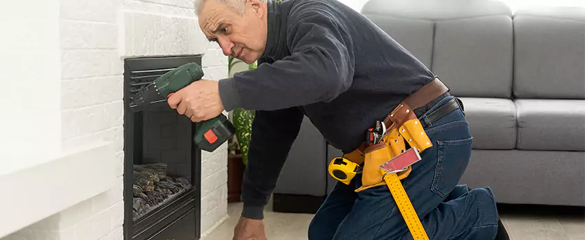 New Indoor Fireplace Installation in Sammamish, Washington