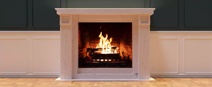 Open Flame Wood-Burning Fireplace Installation Services in Sammamish, Washington