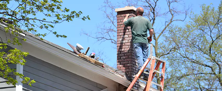 Vinyl and PVC Chimney Flashing Installation in Sammamish, WA
