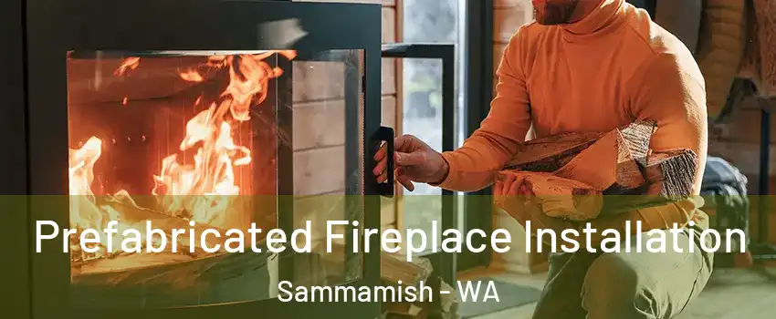  Prefabricated Fireplace Installation Sammamish - WA